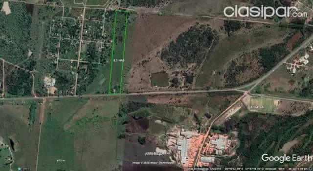 Falcón, chacoí: 8,5 has, s/ ruta, ideal p/ desarrollos mixtos - 250.000 usd — foto 4