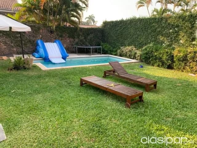 Prox. Shop. Del sol, molas lópez: 3 dormitorios, en planta baja, jardín, piscina — foto 3