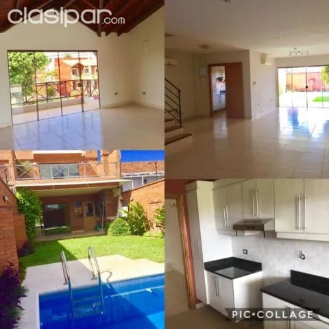 Manora, prox asa: Elegante triplex, 4 suites, jardín, piscina, 2.000 usd, foto 2