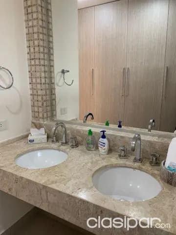 Villa Morra : Elegante depto amoblado, 2 dormitorios, piscina, seguridad 24 hs, 1.300 usd, foto 5