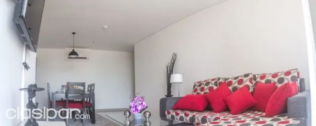 Prox. Shop del sol, wtc: Totalmente amoblado, 2 dormitorios + piscina - 1.000 usd — foto 4