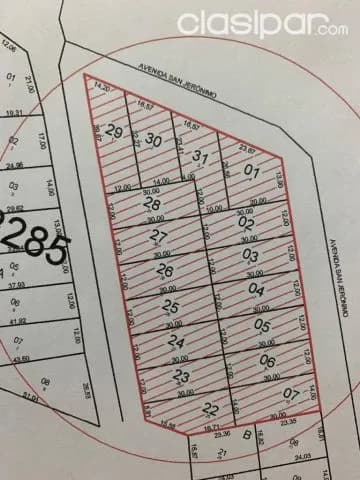 Limpio, salado: 6.345 m2 s/ asfalto p/desarrollos inmobiliarios - 200.000 usd — foto 5