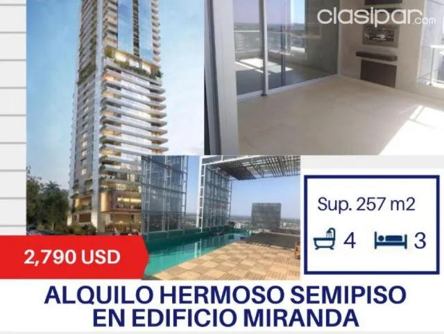 Edificio miranda - santa teresa: 2.790 usd, 2 suites, hermosa vista panorámica, foto 2
