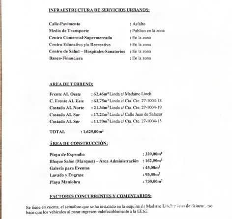 Estación de servicio – gasolinera en funcionamiento!! S/ avda. Mme lynch fdo. De la mora — foto 4