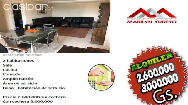 departamento Amoblado Quartier las Marias COD: CL 726, foto 2