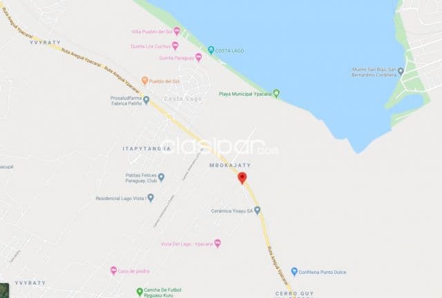 Ypacaraí – aregua: 11.000 m2 ideales p/ emprendimientos inmobiliarios, industriales