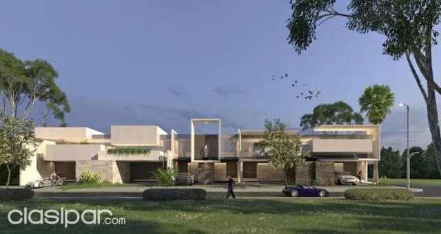 Z/ shop del sol: Elegante residencia en condominio, 3 suites, jardín, piscina, foto 2