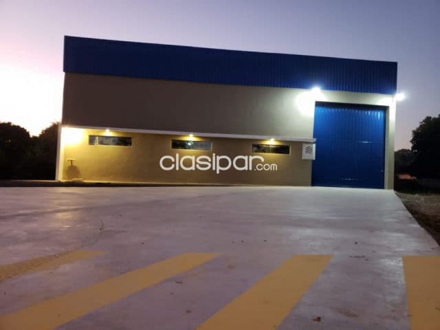 Limpio: Vendo o alquilo, 1.000 m2 depósito a estrenar, 1.800.000.000 gs, foto 1
