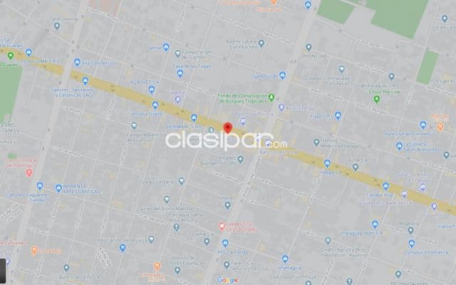 Avda. Eusebio ayala: 406 m2, showrrom + depositos + oficinas – 11.000.000 gs