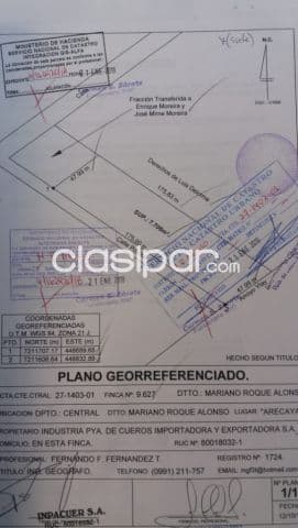 Terreno con tinglado en venta 132,000,000 ₲, foto 1