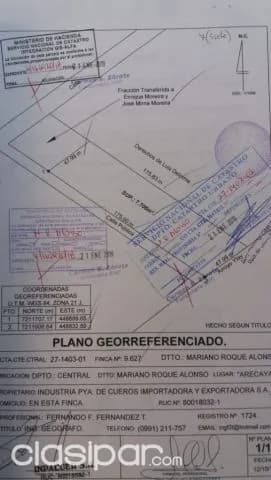 Terreno con tinglado en venta 132,000,000 ₲, foto 2