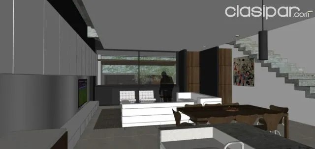 Mburucuyá / 1er pdte: Elegante residencia a estrenar, 4 dormit, jardín, piscina, 2.300 usd — foto 3