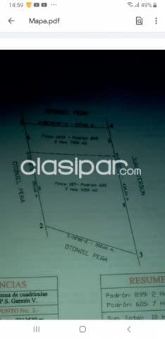 Limpio / aguapey: Maravillosas 10 has, excelente ubicación, p/ desarrollos inmobiliarios