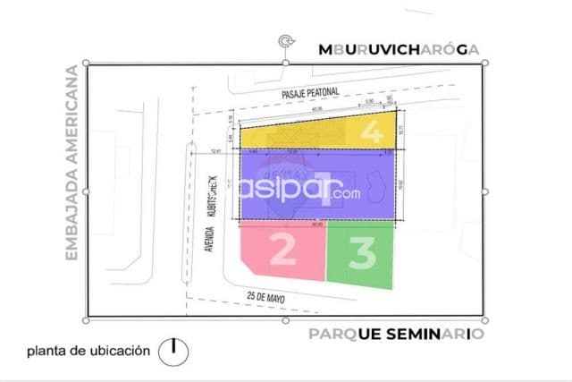 Terreno para Inversionista 40 X 45. Bo. Mburicao. 1,096,500 USD