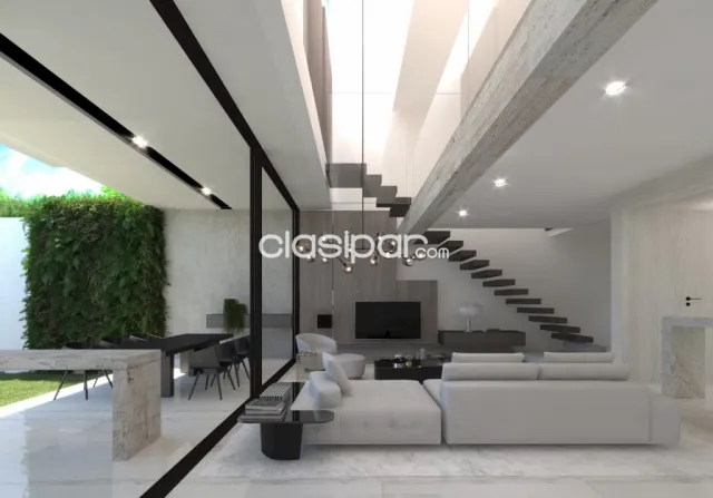 Mburucuyá: Elegante residencia minimalista, 3 suites, jardín, piscina, 2.500 usd — foto 5