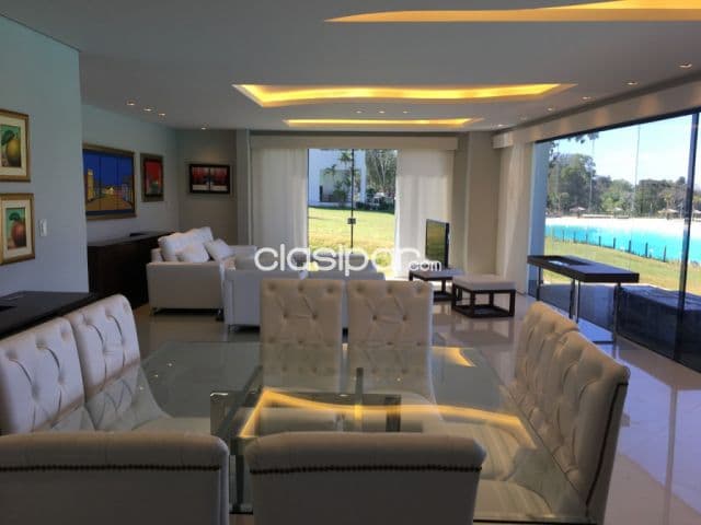 Aqua village – san ber: Elegante residencia, 3 niveles, amoblado y decorado, 1.000.000 usd
