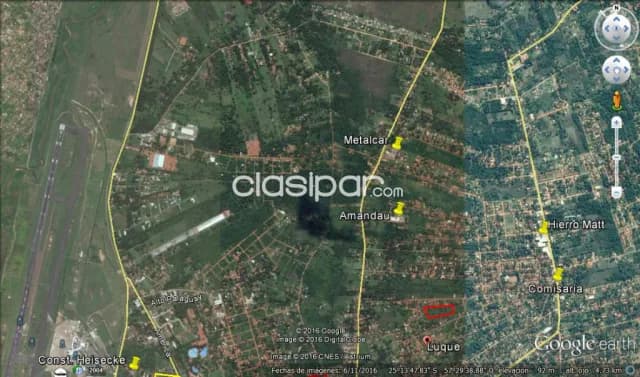 Luque – limpio, villa policial: 13.820 m2, conex. Ideal, p/ condominios y emprendimientos, foto 3