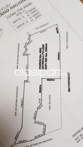 Villa hayes: 228 has, s/ rio paraguay – puertos, empresas, industrias – 1.500.000 usd, foto 3