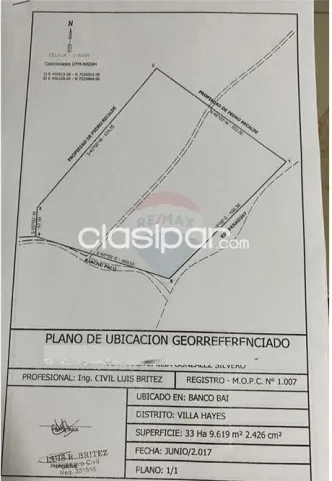 Villa hayes – transchaco: 28hectareas s/ rio paraguay p/ puertos y otros, 45.000 usd/ha — foto 5