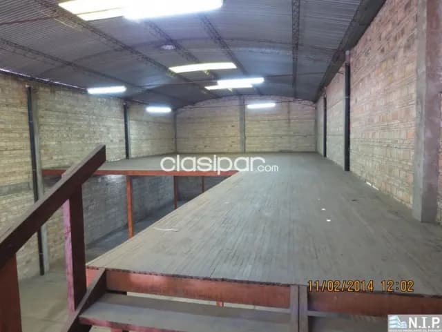 Prox. Eusebio ayala y bartolomé: 375m2 deposito + oficinas, instalación trifásica, foto 3