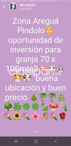 Terreno 70 X 100