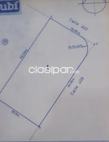 Lote en Esquina de 2.349 m2 en Surubi´i, foto 3