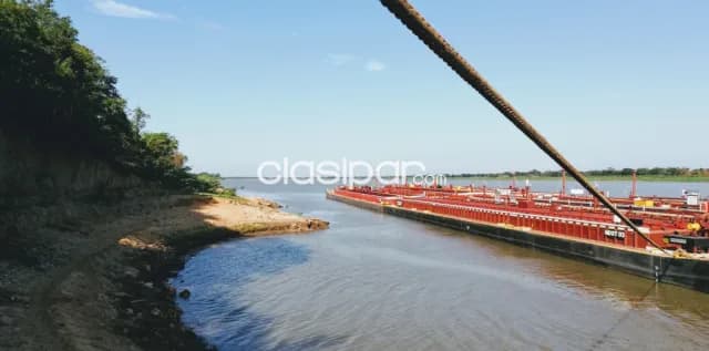 Villa franca ñeembucú 117 hectáreas costa sobre río para puerto o astillero barranca alta, foto 3