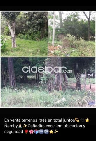 1 terreno Ñemby zona cañadita