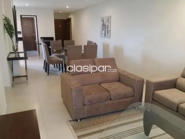 Villa Morra: Lujoso depto. Amoblado, 2 dormitorios, amenities, seguridad, 1.000 usd — foto 4