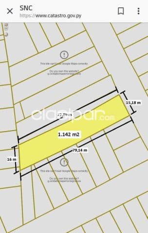 San Lorenzo: Privilegiada ubicación, 1.142 m2, ideal p/ emprendimientos inmobiliarios