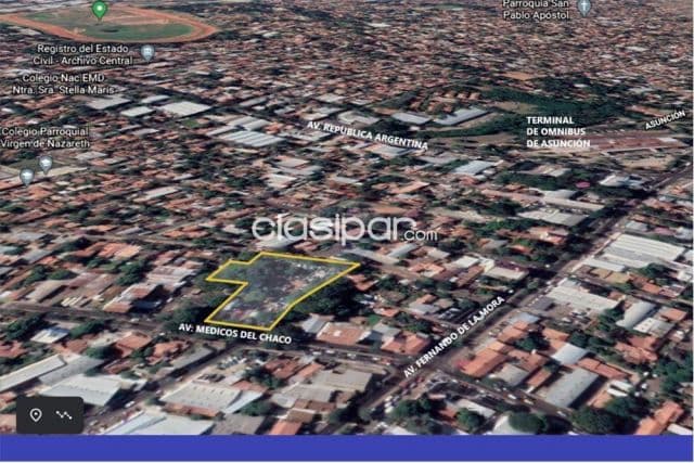 Gran terreno sobre medicos del chaco b° nazareth 2,660,500 usd, foto 1