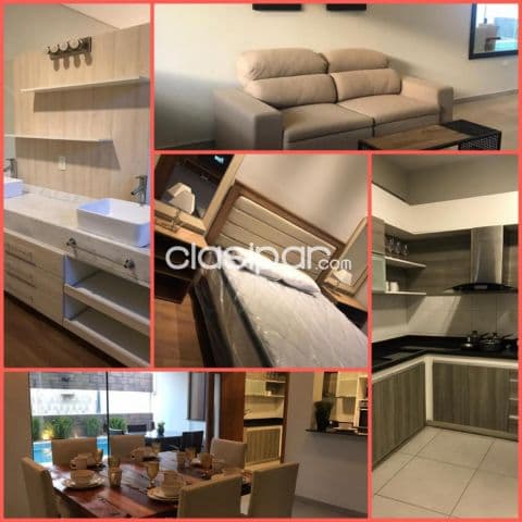Duplex amoblado en Asuncion Barrio Ykua Sati