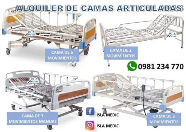 Y alquiler de camas articulables,silla de ruedas,colchón antiescara,balón de oxígeno — foto 5