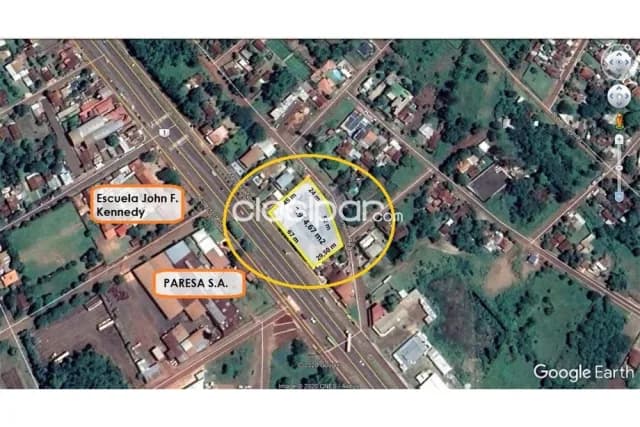 4 lotes juntos en barrio Kennedy, sobre ruta 1: superficie de 2914 m2 — foto 2