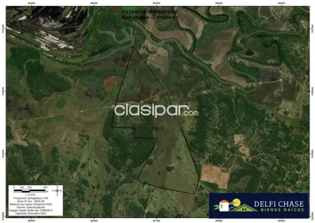 ¡En Venta! Propiedad de 154 Hectáreas con un Cerro en el medio en Emboscada. (ID1083) — foto 2