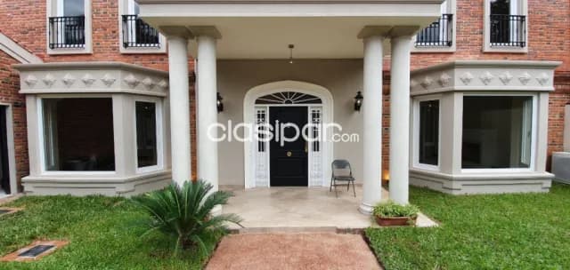 Bo mcal. Estigarribia: Suntuosa residencia ideal p/ diplomáticos, 3 dormitorios, jardín — foto 3
