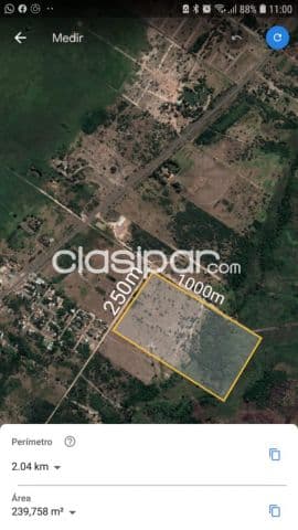 Chacoí: 25 has ideales p/ expansión inmobiliaria! - 200.000.000 gs/ ha