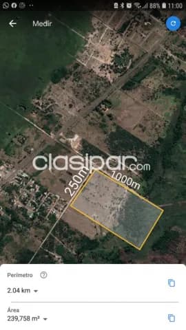 Chacoí: 25 has ideales p/ expansión inmobiliaria! - 200.000.000 gs/ ha — foto 2
