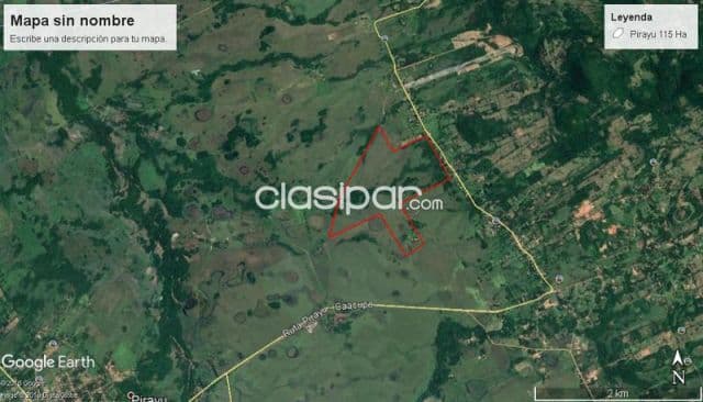 Propiedad en venta - Pirayu