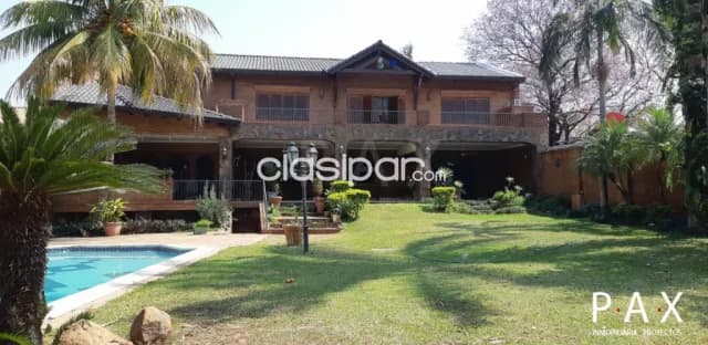 Villa Morra: Elegante residencia, 4 suites, gran jardín, piscina, 3.000 usd, foto 2