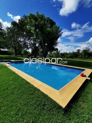 Quinta rolon en piribebuy ofrece su establecimiento a familias para dias al aire libre