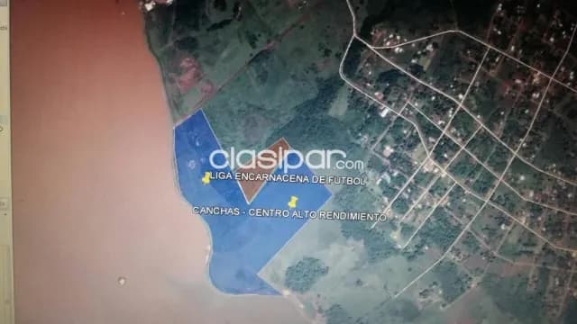 casi 2 hectáreas al lado del nuevo estadio de fútbol de Encarnación, Barrio Chaipe, foto 2