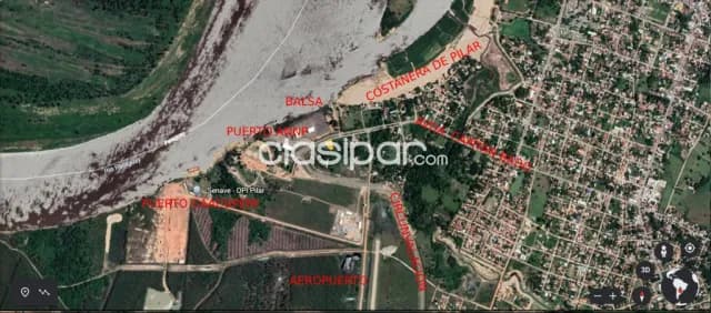 En Pilar, terreno de 707 m2. Privilegiada ubicación s/ avenida, con vista al río Paraguay, foto 5