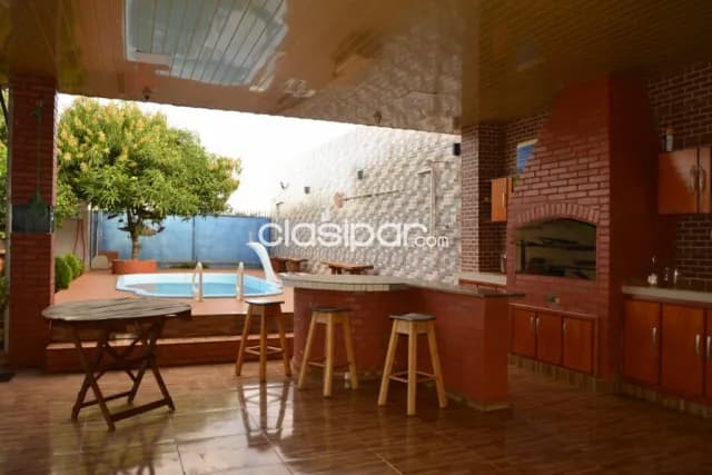 hermosa casa de 2 habitaciones con Piscina en km10 Acaray, foto 4