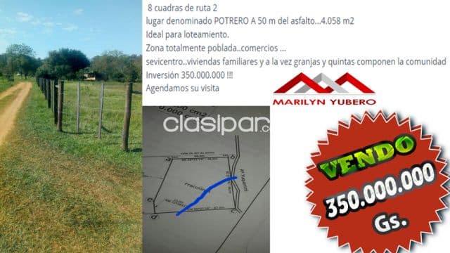 Espectacular propiedad con arroyo en Itagua COD: CL 783