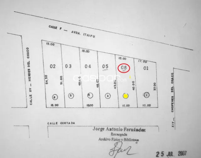 Lote de 600m2. En frente al area 5 pdte. Franco a cuadras de la upe, foto 3