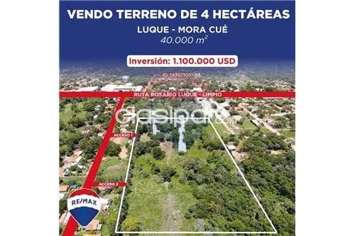 Oferta vendo 4 has en Luque - mora cue — foto 2