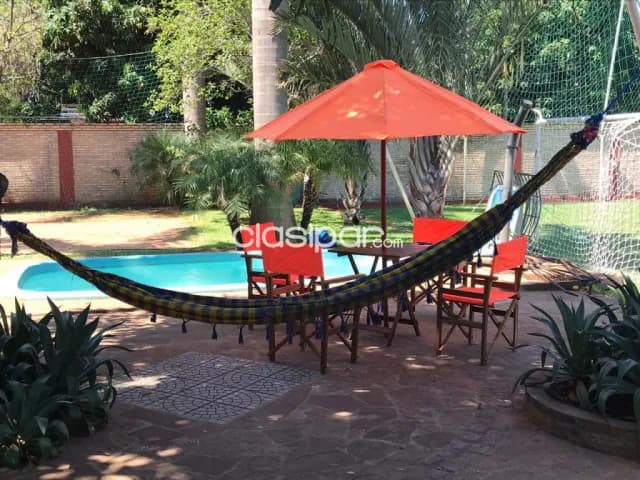 Casa quinta con piscina, cancha de fútbol, cancha de voleibol, ciudad de Luque — foto 2