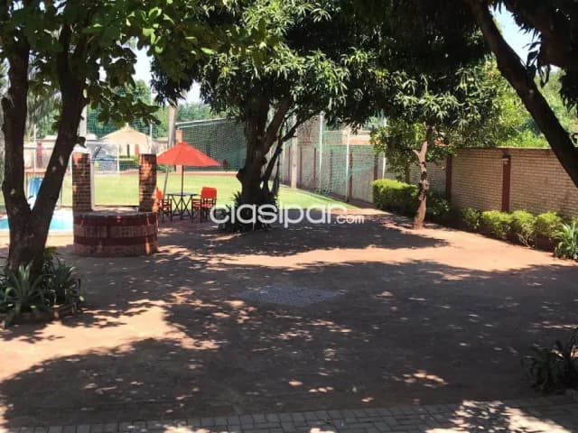 Casa quinta con piscina, cancha de fútbol, cancha de voleibol, ciudad de Luque — foto 4