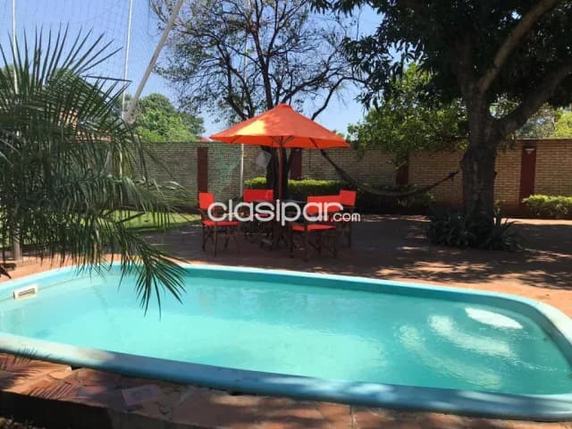 Casa quinta con piscina, cancha de fútbol, cancha de voleibol, ciudad de Luque — foto 5